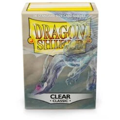 Dragon Shield: Standard 100ct Sleeves - Clear (Classic) - Arcane Tinmen