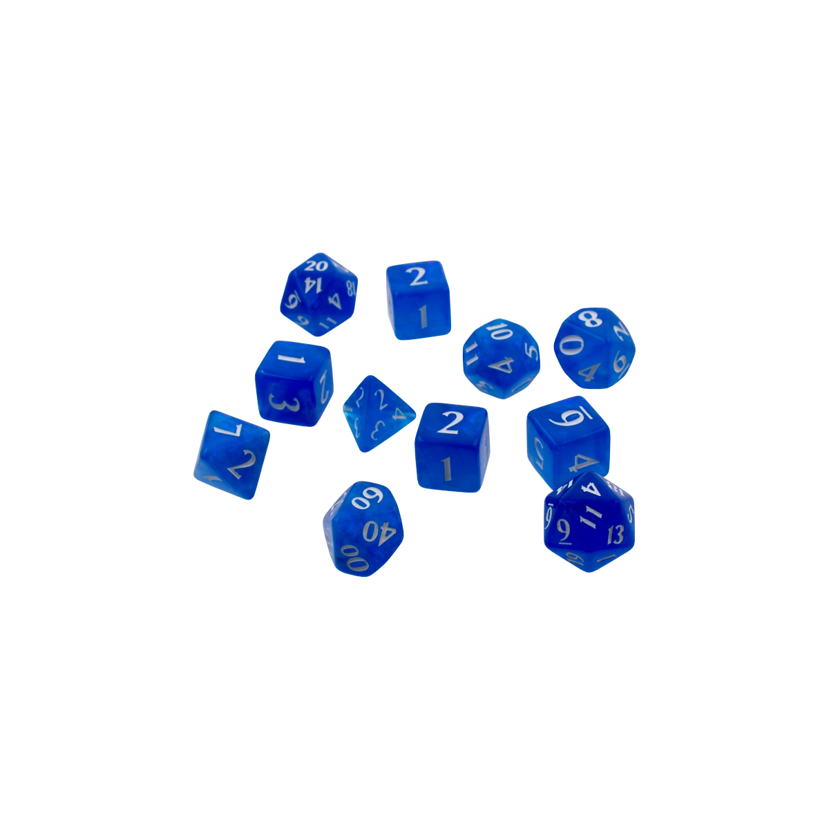 Ultra PRO: 11-Dice Set - Eclipse (Pacific Blue) - Ultra PRO 4 Ultra PRO: 11-Dice Set - Eclipse (Pacific Blue) - Ultra PRO - Image 4