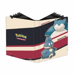 Ultra Pro Pokemon: Snorlax And Munchlax 9-Pocket Pro Binder - Pokémon