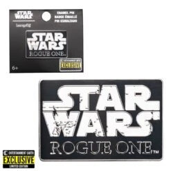 Star Wars: Rogue One Logo Enamel Pin - Entertainment Earth Exclusive - Loungefly