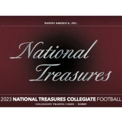 2023 Panini National Treasures Collegiate Football Hobby Box - Panini