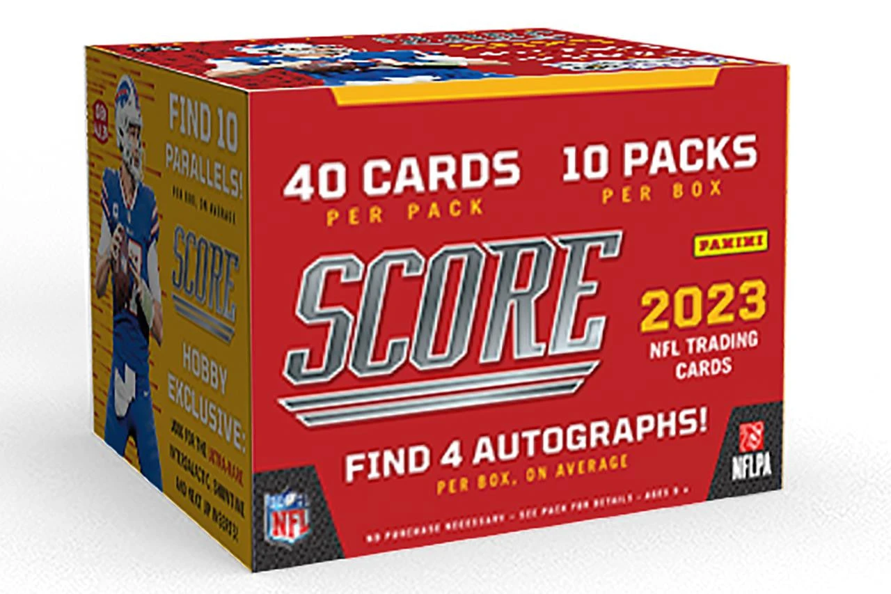 2023 Panini Score Football Hobby Box - Panini 1 2023 Panini Score Football Hobby Box - Panini