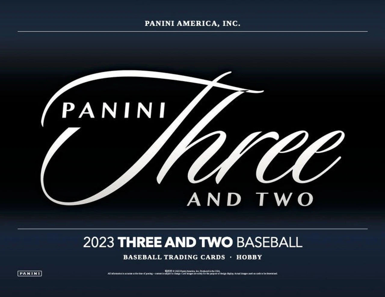 2023 Panini Three And Two Baseball Hobby Box - Panini 1 2023 Panini Three And Two Baseball Hobby Box - Panini