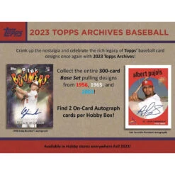 2023 Topps Archives Baseball Hobby Box - Topps