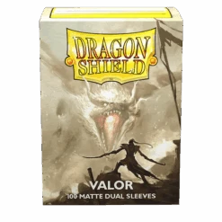 Dragon Shield: Standard 100ct Sleeves - Valor (Dual Matte) - Dragon Shield