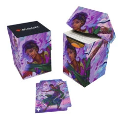 Ultra PRO Magic: The Gathering: 100+ Deck Box - Aetherdrift (Avishkar Living Energy) - Ultra PRO
