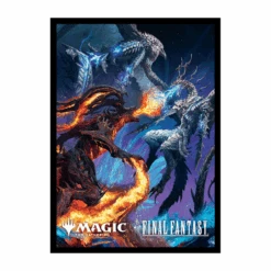 Ultra PRO Magic: The Gathering - Standard 100ct Sleeves - Final Fantasy (Bahamut And Ifrit) - Ultra PRO
