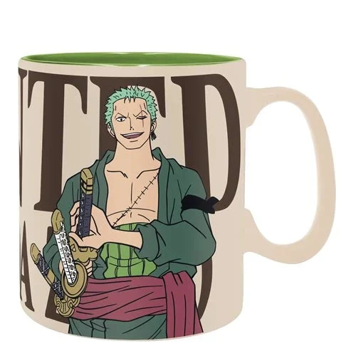 One Piece Zoro Mug And Coaster Gift Set - One Piece 2 One Piece Zoro Mug And Coaster Gift Set - One Piece - Image 2