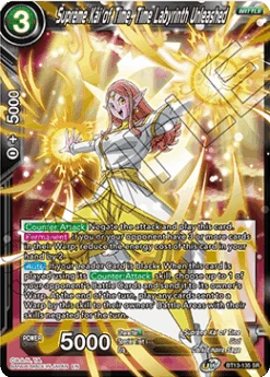 Supreme Kai Of Time, Time Labyrinth Unleashed (BT13-135) [Supreme Rivalry]