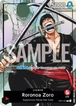 Roronoa Zoro (Alternate Art) [One Piece Promotion Cards] - Bandai