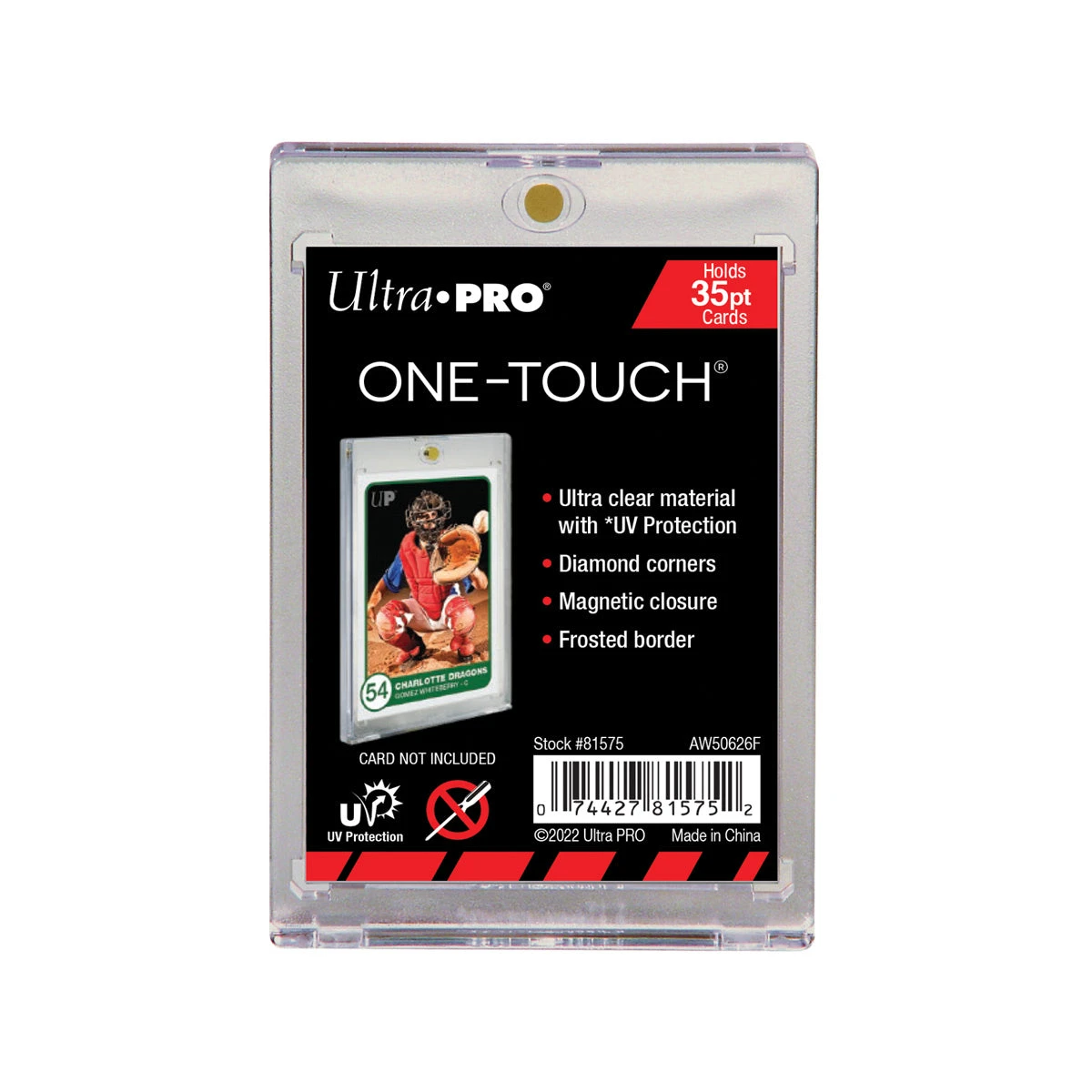 Ultra PRO: UV One-Touch Magnetic Holder - 35pt - Ultra PRO 1 Ultra PRO: UV One-Touch Magnetic Holder - 35pt - Ultra PRO