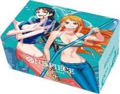 One Piece: Nami And Robin Trading Card Storage Box - Bandai