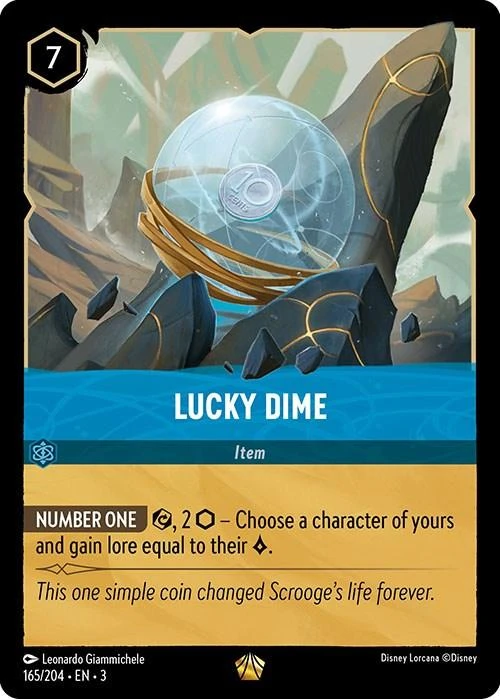 Lucky Dime (165/204) - Into The Inklands 1 Lucky Dime (165/204) - Into The Inklands