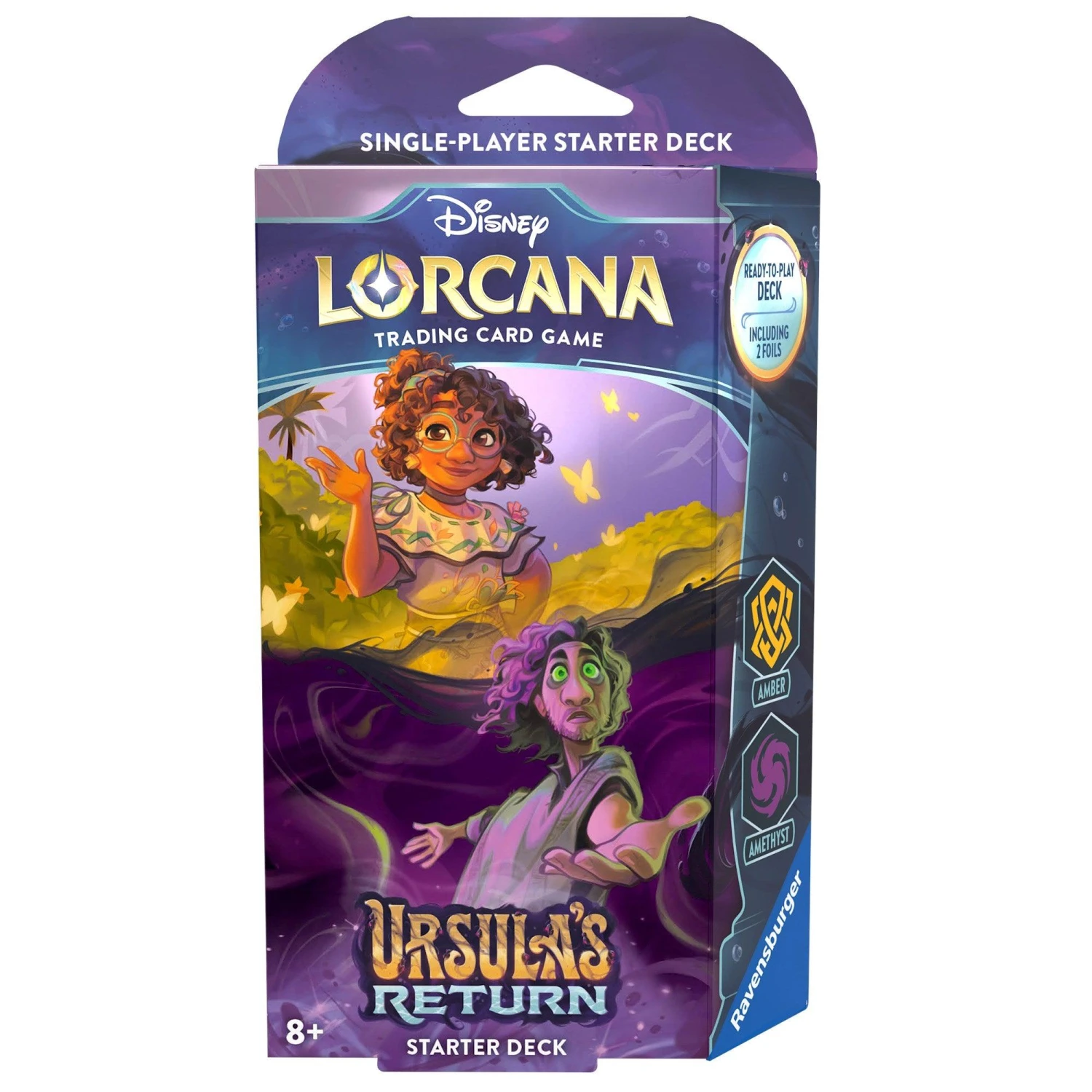 Disney Ursula's Return - Starter Deck (Amber & Amethyst) 1 Disney Ursula's Return - Starter Deck (Amber & Amethyst)