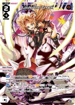 Tomy Layla The Crack (Parallel Foil) (WXDi-P12-030P[EN]) [Dissonance Diva]