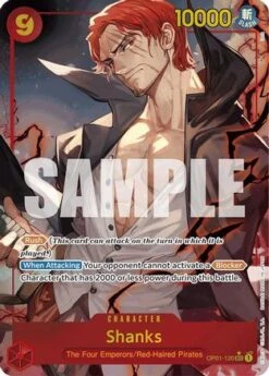 Shanks (OP01-120) (Alternate Art) (OP01-120) - Premium Booster -The Best- Foil - Bandai