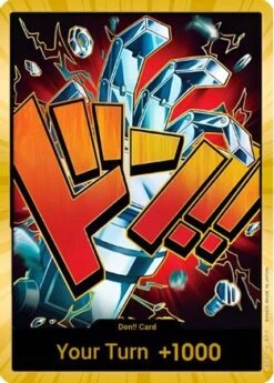 DON!! Card (Eustass "Captain" Kid) (Gold) - Premium Booster -The Best- Foil - Bandai