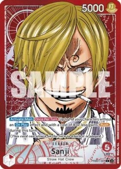 Sanji (PRB01-001) (Alternate Art) (PRB01-001) - Premium Booster -The Best- Foil - Bandai