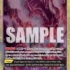 Judgment Of Hell (Alternate Art) (OP02-089) - Premium Booster -The Best- Foil - Bandai