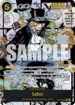 Sabo (OP04-083) (Manga) (OP04-083) - Premium Booster -The Best- Foil - Bandai