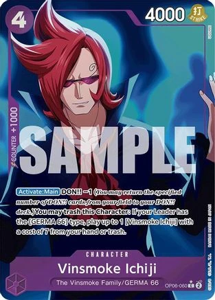 Vinsmoke Ichiji (OP06-060) (Full Art) (OP06-060) - Premium Booster -The Best- Foil - Bandai 1 Vinsmoke Ichiji (OP06-060) (Full Art) (OP06-060) - Premium Booster -The Best- Foil - Bandai