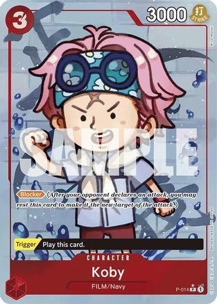Koby (Full Art) (P-014) - Premium Booster -The Best- Foil - Bandai 1 Koby (Full Art) (P-014) - Premium Booster -The Best- Foil - Bandai