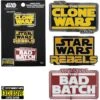 Star Wars Animated Series Enamel Pin 3-Pack - Entertainment Earth Exclusive - Loungefly