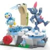 MEGA Pokemon Adventure Builder Piplup And Sneasel's Snow Day Pack - MEGA