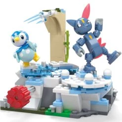 MEGA Pokemon Adventure Builder Piplup And Sneasel's Snow Day Pack - MEGA