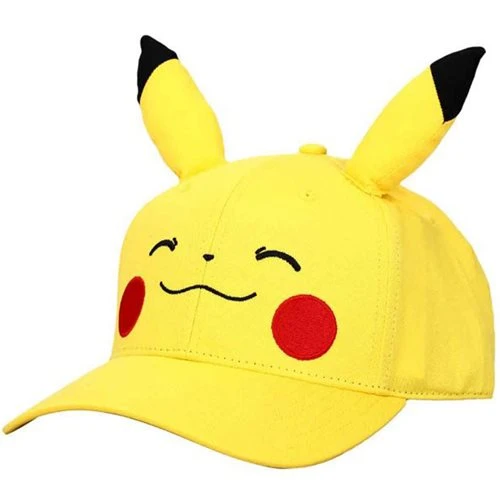 Pokemon Pikachu Cosplay Snapback Hat - Pokemon 1 Pokemon Pikachu Cosplay Snapback Hat - Pokemon