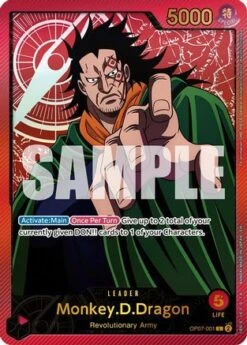 Monkey.D.Dragon (SPR) (OP07-001) - Extra Booster: Anime 25th Collection Foil - Extra Booster: Anime 25th Collection