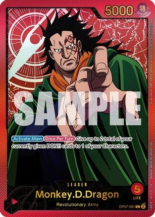 Monkey.D.Dragon (SPR) (OP07-001) - Extra Booster: Anime 25th Collection Foil - Extra Booster: Anime 25th Collection 1 Monkey.D.Dragon (SPR) (OP07-001) - Extra Booster: Anime 25th Collection Foil - Extra Booster: Anime 25th Collection