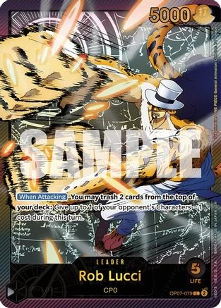 Rob Lucci (SPR) (OP07-079) - Extra Booster: Anime 25th Collection Foil - Extra Booster: Anime 25th Collection 1 Rob Lucci (SPR) (OP07-079) - Extra Booster: Anime 25th Collection Foil - Extra Booster: Anime 25th Collection