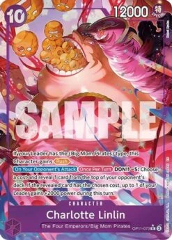 Charlotte Linlin (Alternate Art) (OP11-073) - A Fist Of Divine Speed Foil - A Fist Of Divine Speed