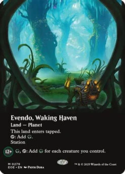 Magic The Gathering Evendo, Waking Haven (Borderless) (EOE-279) - Edge Of Eternities