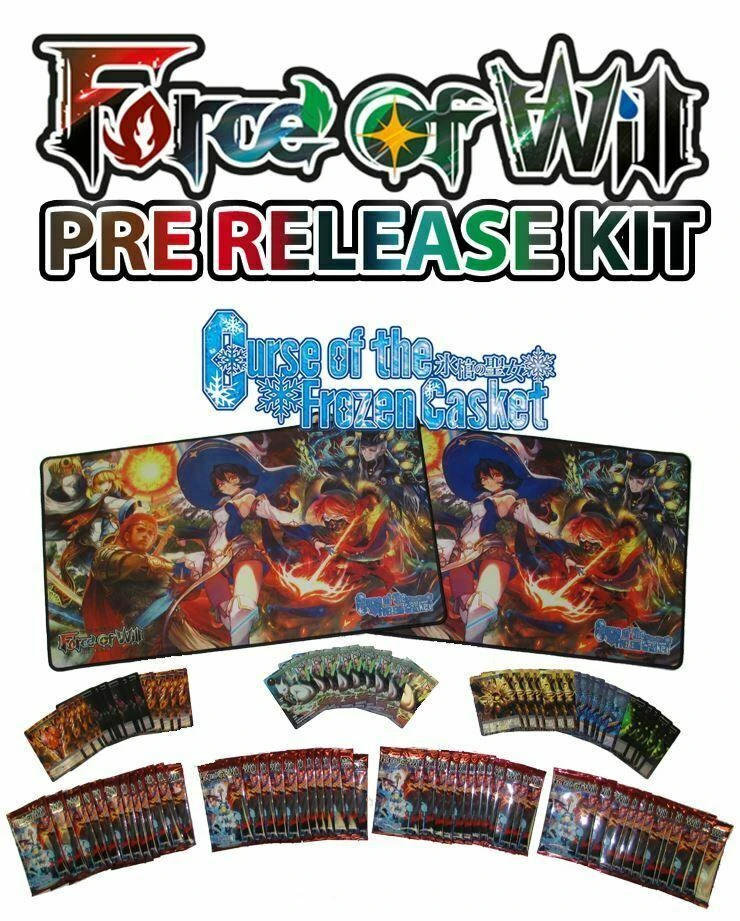Force Of Will: Curse Of The Frozen Casket Prerelease Kit 1 Force Of Will: Curse Of The Frozen Casket Prerelease Kit
