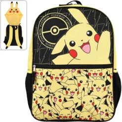Pokemon: Pikachu Hooded Youth Backpack - Pokemon