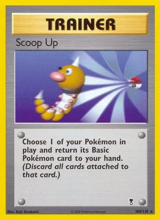 POKEMON Scoop Up 104 - Legendary Collection - Reverse Holofoil - Pokémon 1 POKEMON Scoop Up 104 - Legendary Collection - Reverse Holofoil - Pokémon