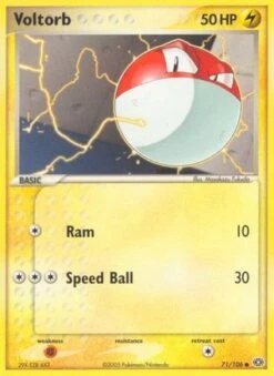 POKEMON Voltorb 071 - Emerald - Reverse Holofoil - Pokémon