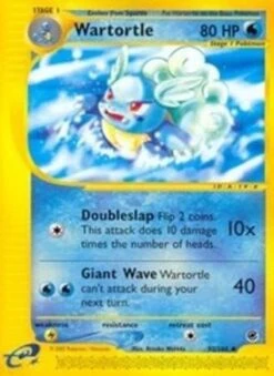 POKEMON Wartortle 092 - Expedition - Reverse Holofoil - Pokémon