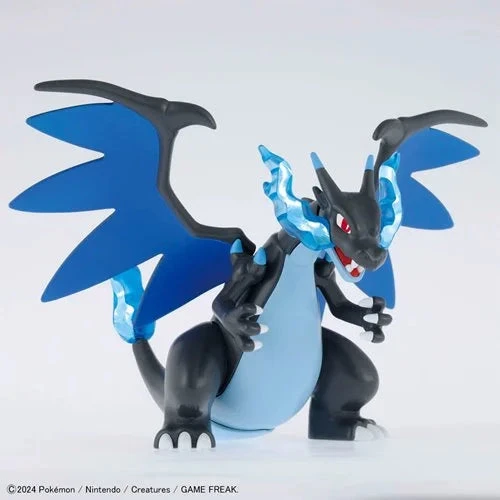 Pokemon Mega Charizard X Model Kit - Bandai 1 Pokemon Mega Charizard X Model Kit - Bandai