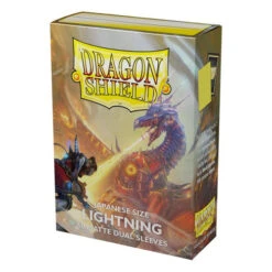 Dragon Shield Dual Matte Lightning Japanese Size Sleeves 60-Count - Dragon Shield