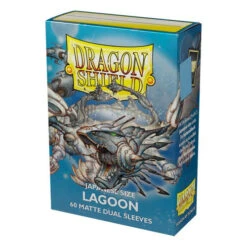 Dragon Shield Dual Matte Lagoon Japanese Size Sleeves 60-Count - Dragon Shield