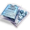 Chessex Opaque Pastel Blue/Black Set Of Ten D10s - Chessex