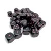 Chessex Opaque Black/Pink 12MM D6 Dice Block (36 Dice) - Chessex