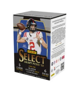 2022 Panini Select Draft Picks Football 6-Pack Blaster Box - Panini