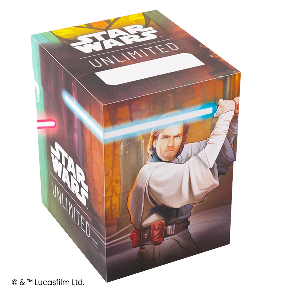 Gamegenic Star Wars: Unlimited Soft Crate - Obi-Wan Kenobi / Darth Maul - Gamegenic 1 Gamegenic Star Wars: Unlimited Soft Crate - Obi-Wan Kenobi / Darth Maul - Gamegenic