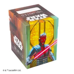 Gamegenic Star Wars: Unlimited Soft Crate - Obi-Wan Kenobi / Darth Maul - Gamegenic 3 Gamegenic Star Wars: Unlimited Soft Crate - Obi-Wan Kenobi / Darth Maul - Gamegenic -Collectible Card Game GGS25135ML 1