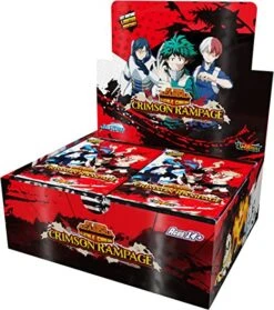 My Hero Academia: Crimson Rampage Booster Box - My Hero Academia