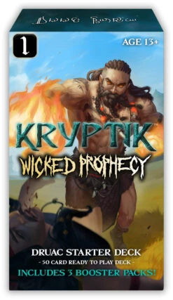Kryptik: Wicked Prophecy Wave 1 Starter Deck - Kryptic